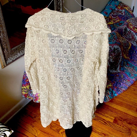 Hoss Intropia Women’s Beige Fine Knitted Midi Cardigan - Picture 2 of 3